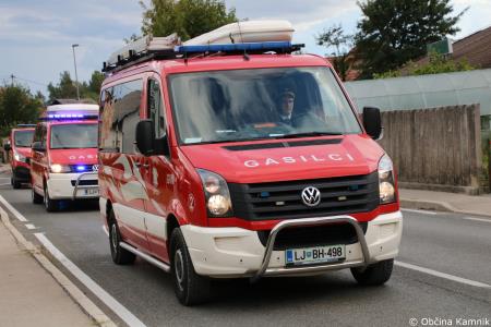 Gasilke in gasilci Prostovoljnega gasilskega društva Kamniška Bistrica bogatejši za novo vozilo in motorno črpalko (41)